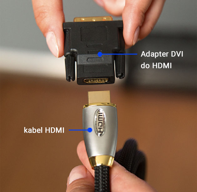 Adapter DVI do HDMI