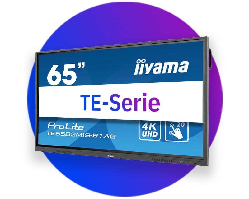 Interaktywne monitory dotykowe iiyama (seria TE)