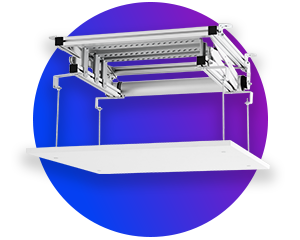 Projektory - podnośnik sufitowy