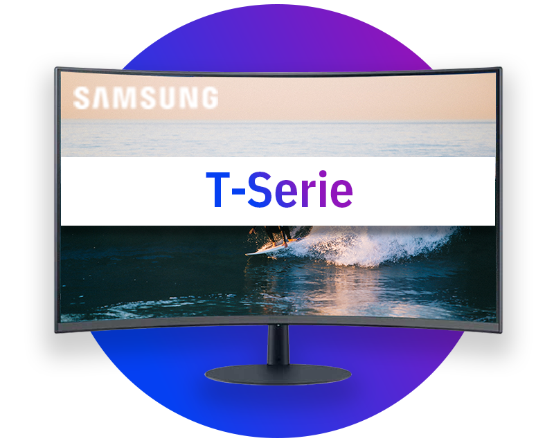 Profesjonalne monitory Samsung (seria T)