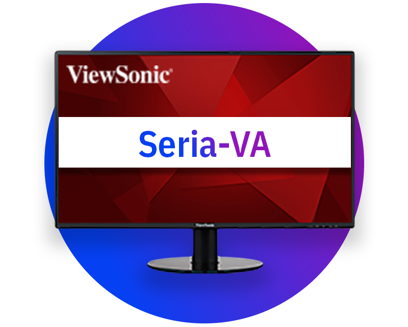 Monitory biurowe ViewSonic (seria VA)