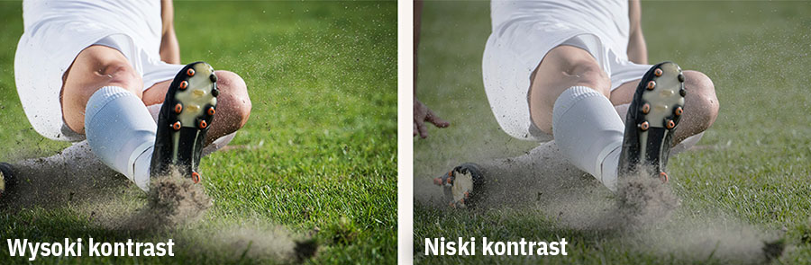 Wysoki kontrast / Niski kontrast