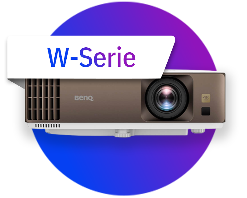 Projektory BenQ Home Cinema 4K (seria W)