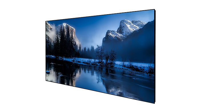 DELUXX Cinema High Contrasted Framed Screen SlimFrame