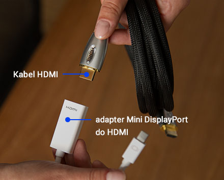 adapter Mini DisplayPort do HDMI adapter Mini DisplayPort do HDMI