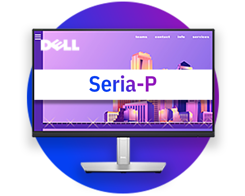 Monitory biurowe Dell (seria P)