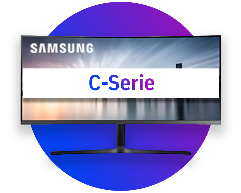 Zakrzywione monitory Samsung (seria C)