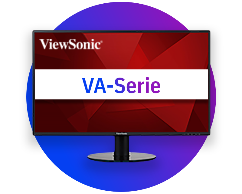 Monitory biurowe ViewSonic (seria VA)