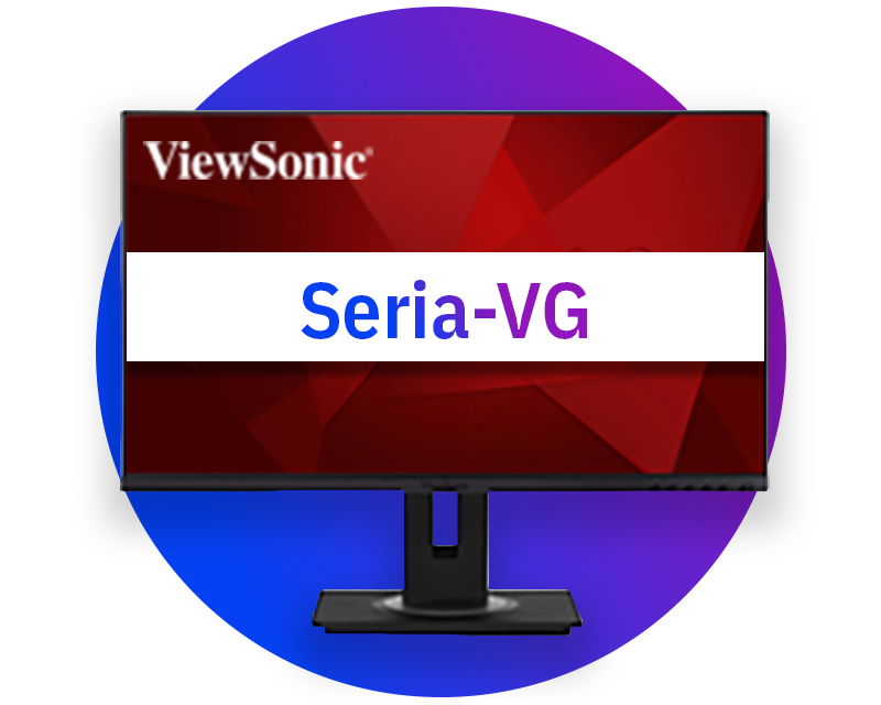 Ergonomiczne monitory ViewSonic (seria VG)