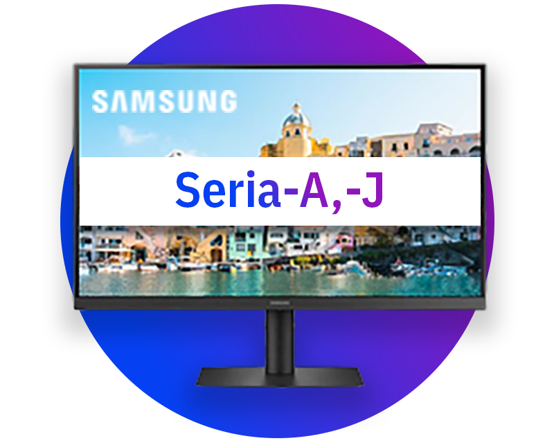 Monitory Samsung UHD i WQHD (seria A, J)