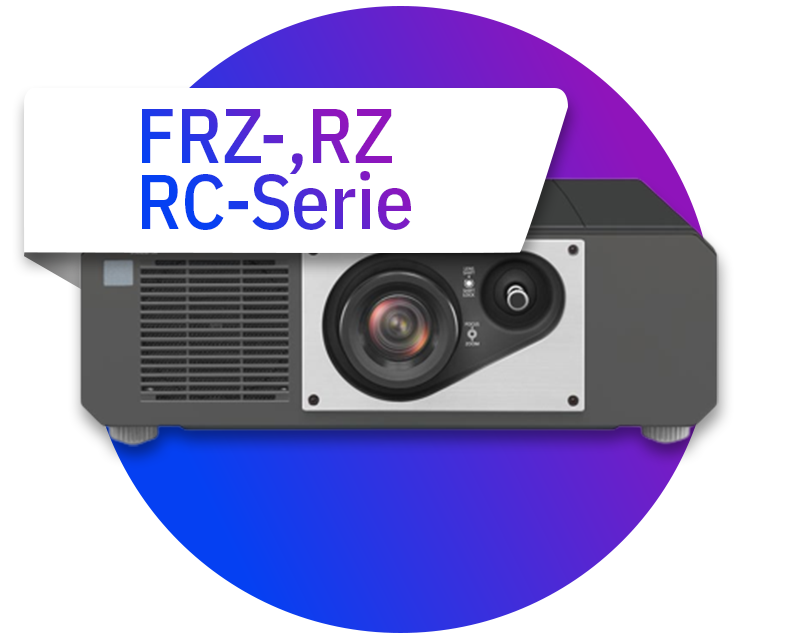 Projektory Panasonic 1-Chip DLP (seria FRZ, RZ, RC)