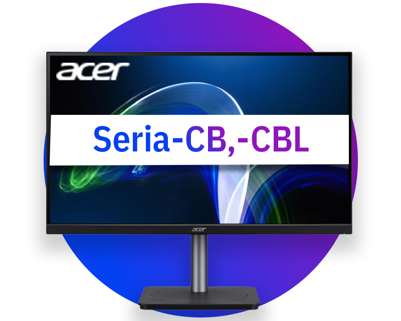 Monitory biurowe Acer (seria CB, CBL)