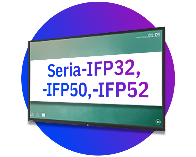 Interaktywne tablice Viewsonic ViewBoards do nauczania (seria IFP32, IFP50, IFP52)